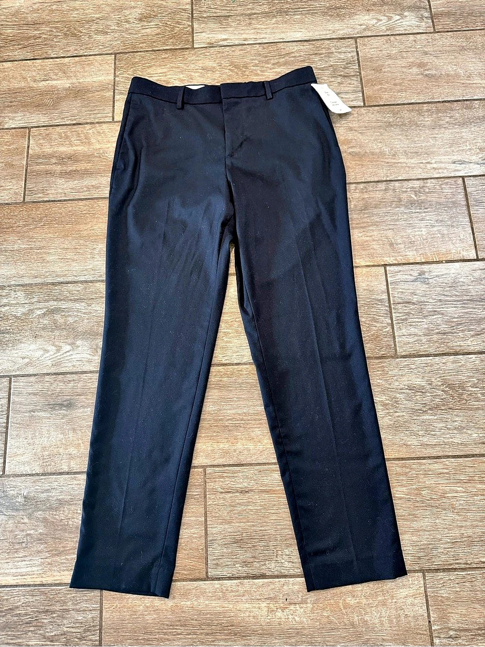 H&M Slim Fit Men's Black Dress Pants Waist 33 NWT